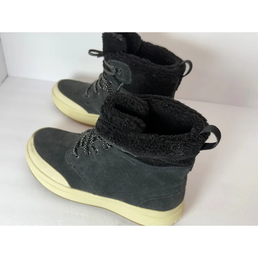 Merrell Womens J007056 Black Suede Sherpa Lined‎ FloatMax Winter Boots Size 11